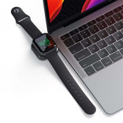 Satechi USB-C Magnetic Charging Dock for Apple Watch - USB-C док за зареждане на Apple Watch (тъмносив) 4