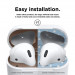 Elago AirPods Dust Guard - комплект метални предпазители против прах за Apple Airpods 2 with Wireless Charging Case (розово злато) 3