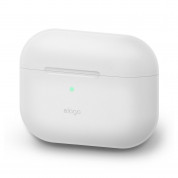 Elago Airpods Original Basic Silicone Case - силиконов калъф за Apple Airpods Pro (бял-фосфор)