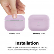 Elago Airpods Original Basic Silicone Case Apple Airpods Pro (lavender) 4