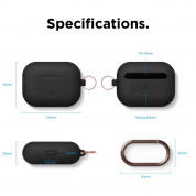 Elago Airpods Original Hang Silicone Case Apple Airpods Pro (black) 5