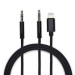 4smarts Lightning and 3.5mm AUX to 3.5mm Aux Audio Cable SoundCord 1.2m - кабел от Lightning и 3.5мм към 3.5 мм (1.2м) (черен) 1