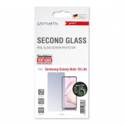 4smarts Second Glass 2D Limited Cover - калено стъклено защитно покритие за дисплея на Samsung Galaxy Note 10 Lite (прозрачен) 1