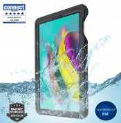 4smarts Rugged Case Active Pro STARK - ударо и водоустойчив калъф за Samsung Galaxy Tab S5e (черен)