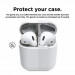 Elago AirPods Dust Guard - комплект метални предпазители против прах за Apple Airpods 2 with Wireless Charging Case (тъмносив) 2