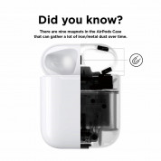 Elago AirPods Dust Guard - комплект метални предпазители против прах за Apple Airpods 2 with Wireless Charging Case (златист) 3