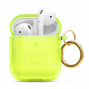 Elago Airpods TPU Hang Case for Apple Airpods and Apple Airpods 2 (neon yellow)