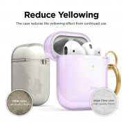 Elago Airpods TPU Hang Case for Apple Airpods and Apple Airpods 2 (lavender) 2