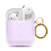 Elago Airpods TPU Hang Case for Apple Airpods and Apple Airpods 2 (lavender)
