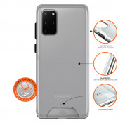 Eiger Glacier Case - удароустойчив хибриден кейс за Samsung Galaxy S20 Plus (прозрачен) 1