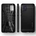 Spigen Rugged Armor Case - тънък качествен силиконов (TPU) калъф за Samsung Galaxy A51 (черен) 5