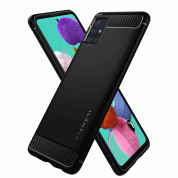 Spigen Rugged Armor Case for Samsung Galaxy A51 (matte black) 2