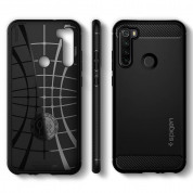 Spigen Rugged Armor Case for Xiaomi Redmi Note 8T (matte black) 8