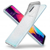 Spigen Liquid Crystal Glitter Case - тънък силиконов (TPU) калъф за Samsung Galaxy A50s, A50, A30s (прозрачен)  3