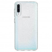 Spigen Liquid Crystal Glitter Case - тънък силиконов (TPU) калъф за Samsung Galaxy A50s, A50, A30s (прозрачен)  1