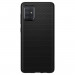 Spigen Liquid Air Case - силиконов (TPU) калъф с висока степен на защита за Samsung Galaxy A71 (черен-мат)  2