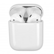 4smarts Dust Protector Foil for Apple Airpods, Apple Airpods 2 Charging Case (silver) 2