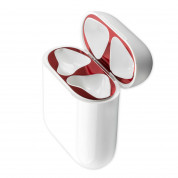 4smarts Dust Protector Foil - защитно фолио против прах за Apple Airpods и Apple Airpods 2 (red)