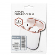 4smarts Dust Protector Foil for Apple Airpods, Apple Airpods 2 Charging Case (червен) 3