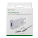 4smarts Fast Wall Charger VoltPlug QC3.0 18W with ComboCord Cable - комплект захранване за ел. мрежа и качествен кабел с оплетка от здрав текстил за microUSB и USB-C стандарти (150 см) (бял) 6