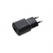 4smarts Fast Wall Charger VoltPlug QC3.0 18W with ComboCord Cable - комплект захранване за ел. мрежа и качествен кабел с оплетка от здрав текстил за microUSB и USB-C стандарти (150 см) (черен) 2