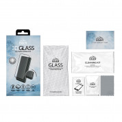 Eiger 3D Glass Edge to Edge Full Screen Tempered Glass - калено стъклено защитно покритие с извити ръбове за целия дисплея на Samsung Galaxy A51 (черен-прозрачен) 1