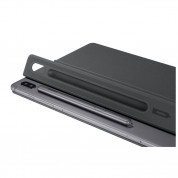 Samsung Book Cover Keyboard EF-DT860 - кейс, клавиатура и поставка за Samsung Galaxy Tab S6 (сив)  3