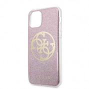 Guess Circle Glitter 4G Case for iPhone 11 Pro (pink) 2