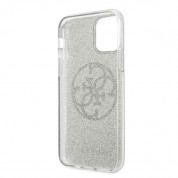 Guess Circle Glitter 4G Case for iPhone 11 (khaki) 3