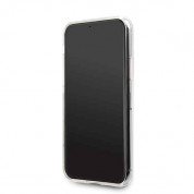 Guess Circle Glitter 4G Case - дизайнерски кейс с висока защита за iPhone 11 Pro Max (розов) 5