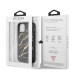 Guess Marble Glass Case - дизайнерски кейс с висока защита за iPhone 11 Pro Max (черен) 7