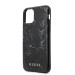 Guess Marble Case - дизайнерски кейс с висока защита за iPhone 11 Pro (черен) 3