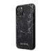 Guess Marble Case - дизайнерски кейс с висока защита за iPhone 11 Pro (черен) 2