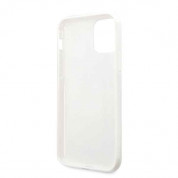 Guess Marble Case - дизайнерски кейс с висока защита за iPhone 11 Pro (бял) 3