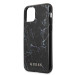 Guess Marble Case - дизайнерски кейс с висока защита за iPhone 11 (черен) 3