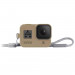 GoPro Sleeve + Lanyard - силиконов калъф с връзка за GoPro HERO8 Black (бежов) 3