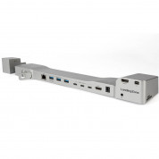 LandingZone Dock Pro LZ019E - мултифункционален хъб за зареждане и свързване на допълнителна периферия за MacBook Pro 13 Touch Bar (сив)