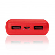 4smarts Power Bank VoltHub Go 10000 mAh - външна батерия с 2 USB изхода (червен) 1