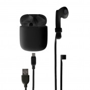 4smarts True Wireless Stereo Headset Eara TWS SkyPods Touch - безжични Bluetooth слушалки с микрофон за мобилни устройства (черен)  3