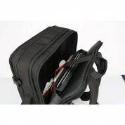 Winking Travel Backpack - елегантна и стилна раница за преносими компютри до 17 инча (тъмносив)  5