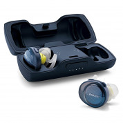 Bose SoundSport Free Wireless Headphones - безжични спортни слушалки за мобилни устройства (син-зелен)
