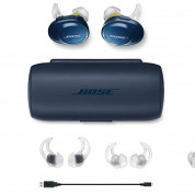 Bose SoundSport Free Wireless Headphones - безжични спортни слушалки за мобилни устройства (син-зелен) 2