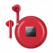 Huawei FreeBuds 3 Intelligent Noise Cancellation - безжични Bluetooth слушалки с микрофон (червен)  2