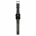 Nomad Active Strap Modern Leather - кожена (естествена кожа) каишка за Apple Watch 42мм, 44мм, 45мм, Ultra 49мм (кафяв-сребрист) 9