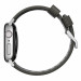 Nomad Active Strap Modern Leather - кожена (естествена кожа) каишка за Apple Watch 42мм, 44мм, 45мм, Ultra 49мм (кафяв-сребрист) 3