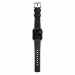 Nomad Active Strap Modern Leather - кожена (естествена кожа) каишка за Apple Watch 42мм, 44мм, 45мм (черен-сребрист) 8