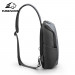 Kingsons Multifunctional Shoulder Backpack - елегантна и стилна мултифункционална раница за мобилни устройства до 11 инча (сив) 4