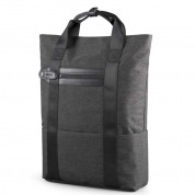 Winking Plain Backpack - елегантна и качествена раница за лаптопи до 15.6 инча (сив)