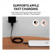 Griffin USB-C to Lightning Cable PD 18W - MFI сертифициран USB-C към Lightning кабел за Apple устройства с Lightning порт (180 см) (черен) 5
