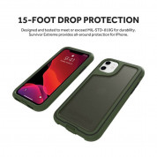 Griffin Survivor Extreme for iPhone 11 (green//smoke) 2